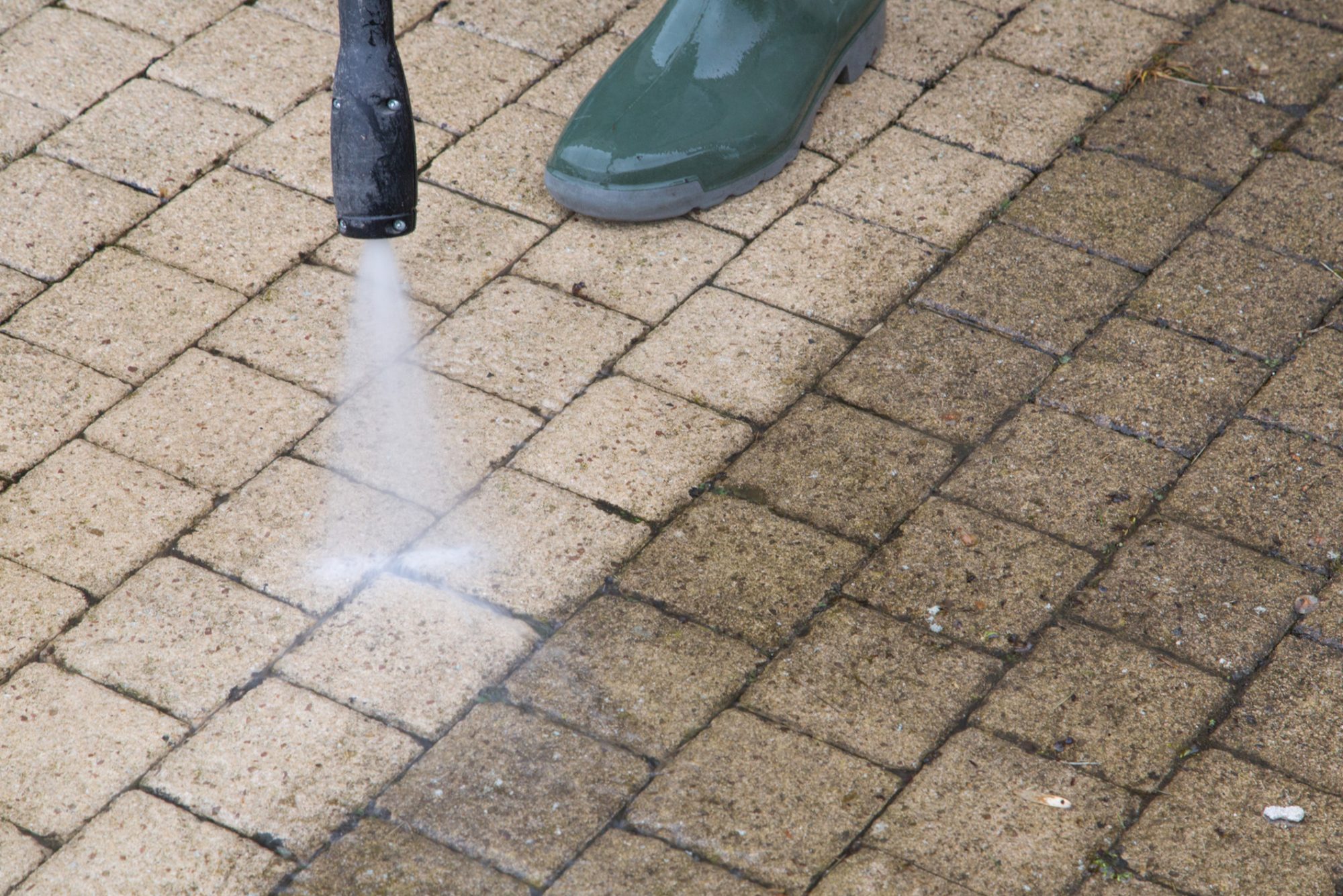 pressure washing